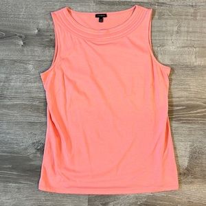 Talbots peach colored tank top